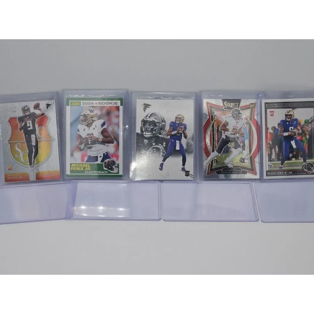 Michael Penix Jr 2024 Rookie Card Lot (5)